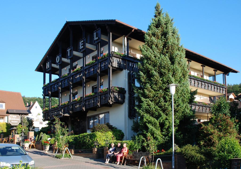 Hotel Schloessmann Garni Bad König Esterno foto