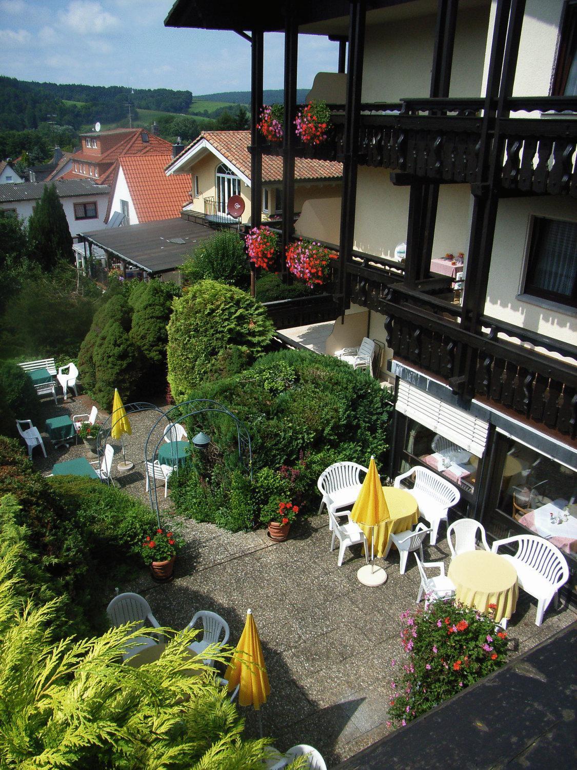 Hotel Schloessmann Garni Bad König Esterno foto