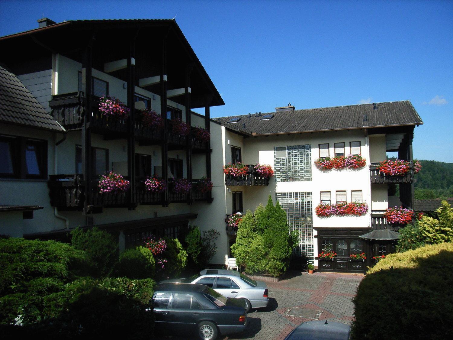 Hotel Schloessmann Garni Bad König Esterno foto